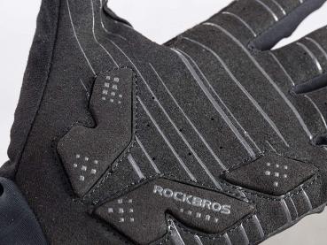 Preview: ROCKBROS | Fahrrad-Handschuhe – Touchscreen geeignet für Männer und Frauen | Ideal für Frühling, Herbst, Wandern und Outdoor-Aktivitäten